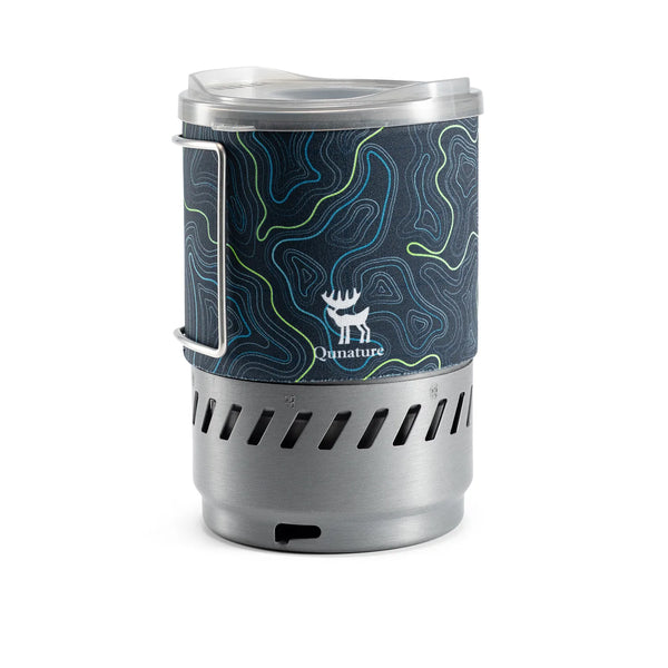 Integrated Heat Collection Stove System for Camping, Hiking and Outdoor Adventures